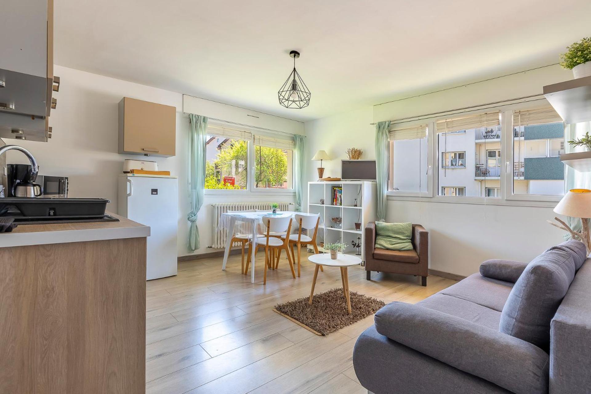Appart Cosy Annecy Parking Et Velos Gratuit Bagian luar foto